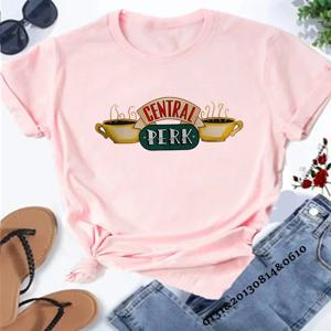 Central Perk 티셔츠 친구 TV 쇼 여성 티셔츠 친구 Central Perk Coffe Shop Shirts 귀여운 베스트 프렌드 티셔츠 Hipster Tops
