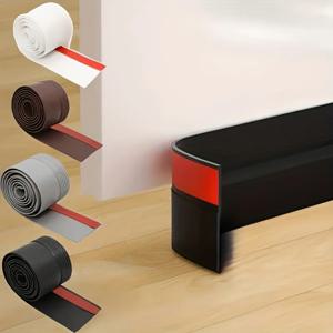 문 하단 가드 자가 접착식 실링 스트립 도어 스토퍼 기밀 도어 실러 방음 차가운 공기 차단