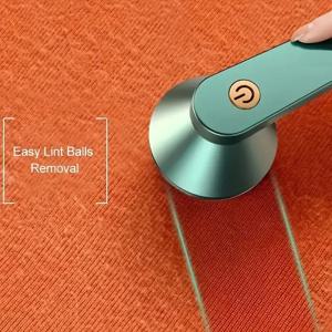 USB 충전식 보풀제거기 - 휴대용 섬유 면도기, 오래 지속되는 옷과 양말 보풀 트리머