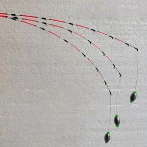 고품질 유리섬유/탄소 반티타늄 낚싯대 팁 접이식 45/55/60cm 탄소섬유 유리섬유 낚싯대