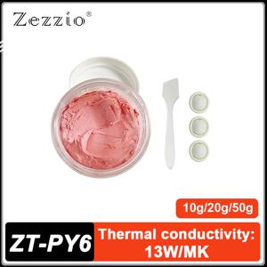 Zezzio ZT-PY6 열전도성 퍼티 열전도율 13W/m.k CPU IC 그래픽 카드용 고성능 열 차단 퍼티 10g/20g/5