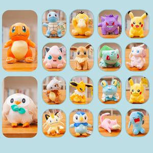 포켓몬 플러시 인형 피카츄 리자몽 인형 겐가르 꼬부기 플러시 인형 에스페온 글라시온 엄브레온 부드러운 만화 장난감 어린이 선물