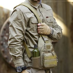 전술 스포츠 남성용 크로스백 싱글 숄더 슬링백 여름 야외 레저 백팩 활총 소형 가방 캐주얼 스타일