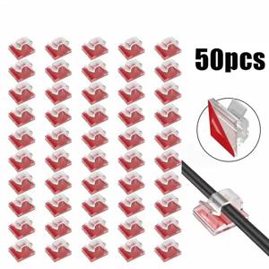 케이블 정리 클립 와이어 와인더 홀더 코드 보호기 USB 케이블 관리 접착식 훅 데스크 클램프 이어폰 마우스 와이어용