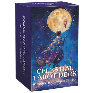 천상의 타로 덱, 영어 가이드북, 카드 게임, 점술 및 명상 도구, 전통 타로의 지혜, 78장 카드