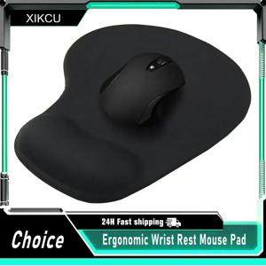 2025 인체공학적 손목 받침대 마우스 패드 편안한 손목 지지대 미끄럼 방지 마우스 매트 PC 노트북 컴퓨터용 소프트 마우스패드