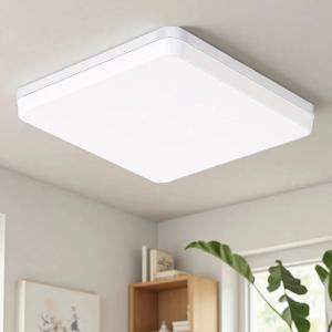 LED 천장등 18-48W 플러시 마운트 조명기구 3000K-6000K 주광색 모던 홈 조명 침실 거실 주방 복도용