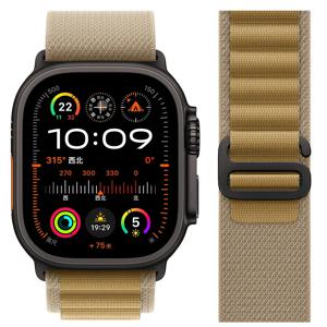 애플워치 밴드 울트라2 49mm 40-44mm 45mm 41mm 38mm G-후크 스포츠 스트랩 아이워치 시리즈 9 8 7 6 SE 5 4 10 46mm 42mm용 알파인 루프