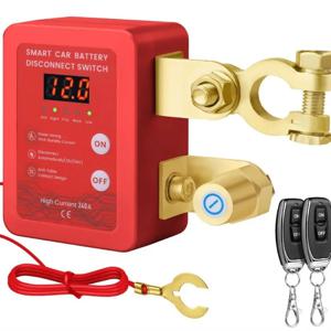 12V 240A 원격 배터리 차단 스위치, 스마트 전압 제어 자동차 킬 스위치, 자동차, 트럭, RV, ATV, 보트, 선박용 도난 방지
