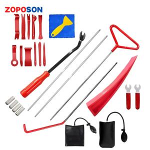 뜨거운 자동차 도어 수리 핸드 툴 웨지 펌프 자물쇠 제조공 두꺼운 키트 에어 쿠션 비상 오픈 잠금 해제 긴 도달 그래버 도구 세트