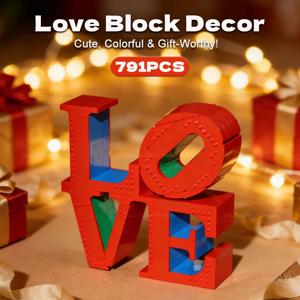 2026 신작 아트 러브 컬렉터블 DIY 조립 키트 (성인용, 만 18세 이상) 독특한 홈 데코, 전시용 선물, 생일 선물, 창의적인 예술 작품