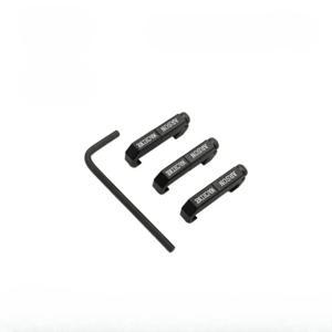 전술용 3PCS 와이어 가이드 시스템 케이블 관리 레일 커버 MLOK 레일 핸드가드 와이어 가이드 테일 고정 장치