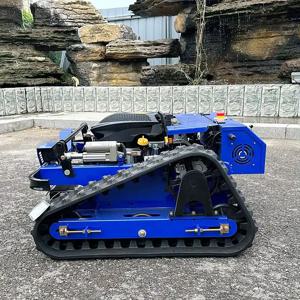 새로운 CE 인증 가정용 원격 조종 로봇 잔디깎이, 맞춤 제작 가능.