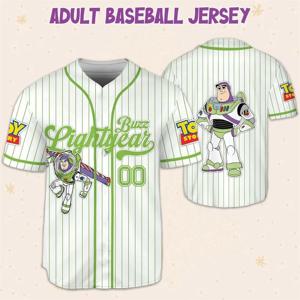 26 디즈니 토이 스토리 버즈 라이트이어 야구 저지, 맞춤형 토이 스토리 저지, 어린이 성인 남녀공용 선물, 야구팀 저지