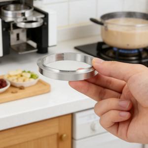 수동 밀크티 실링 링 알루미늄 컵 실링 개스킷 교체용 와셔 (종이/플라스틱 컵 음료 매장/주방용)