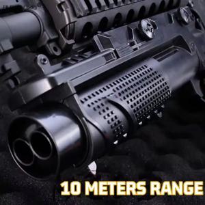 야외 스포츠 M203 젤 볼 그레네이드 런처 M416 폼 소프트 총알 20mm DIY 다운 행잉 CS 장난감 액세서리 QG811