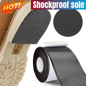 100cm 자가 접착 신발 밑창 미끄럼 방지 스티커 오래 지속되는 미끄럼 방지 신발 보호대 하이힐 고무 패드 착용 가능한 쿠션 패드