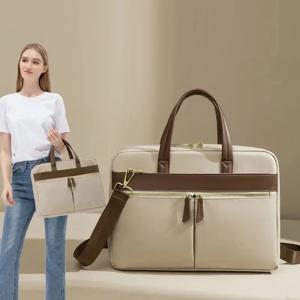 2026년 신형 대용량 나일론 노트북 서류 가방 핸드백 애플 화웨이 샤오미 호환 - 해외 인기 판매 비즈니스 가방