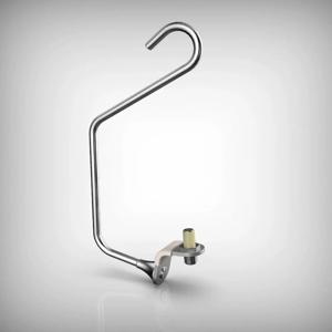 헤비 듀티 스테인레스 스틸 인형 스탠드 액세서리 후크 어댑터 퀵 인서트 스크류 하중 지지력 100kg