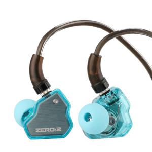 7Hz X 크리나클 제로 2 업데이트 10mm-다이내믹 드라이버 IEM 유선 이어버드 이어폰 게이밍 이어버드 OFC IEM 케이블 포함 음악가용