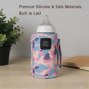 USB 아기 젖병 히터, 우유 히터, 아기 우유 히터 온도 조절기, 야외용 필수 젖병 워머