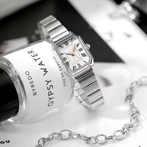 Dropshipping 럭셔리 여성 쿼츠 시계 캐주얼 패션 스테인레스 스틸 스트랩 손목 시계 Relojes Para Mujer 숙녀 선물