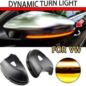 VW Passat B7 CC Scirocco MK3 Jetta MK6 EOS Beetle R LED 다이나믹 턴 시그널 블링커 순차 사이드 미러 표시 등