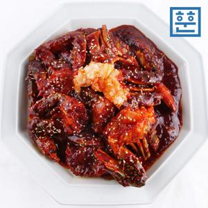 [훈훈수산] 국내산 한입 양념게장 밥반찬 매콤하게 맛있는