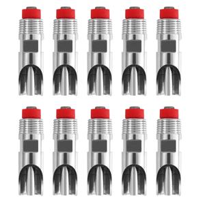 10 스테인리스강 돼지 자동 젖꼭지 물 디펜서, 자동 물 깍지, 마시는 젖꼭지