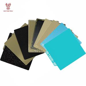 BIGTREETECH 팬더 빌드 플레이트 256MM 180MM CryoGrip Pro 쿨 플레이트 PEI PEO 벌집 Houndstooth For BambuLab P1 A1 X1 A1 MINI