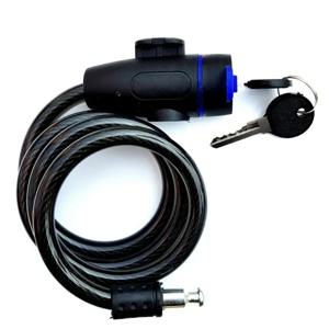 헤비 듀티 오토바이 체인 잠금 장치 최대 보안 및 자전거 강화를 위한 2개의 키가 있는 금속 도난 방지 자전거 잠금 장치