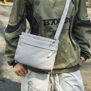 남녀공용 야외 크로스바디 백 - 하이킹/낚시/여행용 전술 메신저 백, 도난 방지 포켓이 있는 스타일 휴대폰 슬링 팩