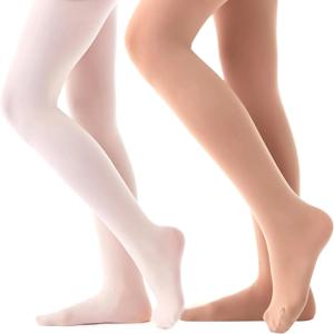 학생 소녀 여성 발레 댄스 스타킹 Footed Ultra Soft Pro Hold Stretch Footed 팬티 스타킹 Princess Baby Kids Warmer Stockings