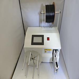 RZJ 5-30mm 터치스크린 다기능 자동 케이블 와이어 감기 및 묶기 기계 전원 코드 데이터 케이블 타이 와인더 기계