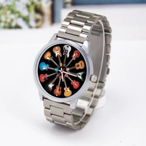 기타 남성용 45/38mm 직경 다이얼 시계 유니버설 쿼츠 무브먼트 시계 실리콘 스테인레스 스틸 가죽 스트랩 로즈 골드