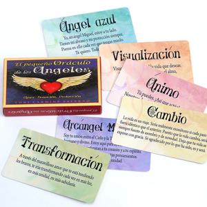 Española Baraja de Tarot de Los Angeles 오라클 카드(스페인어 버전) 보드 게임 타로 덱 운세 가족 파티 게임