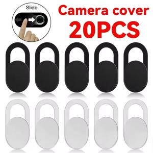 웹캠 커버 셔터 자석 슬라이더 플라스틱 카메라 커버 아이패드 태블릿 웹 노트북 PC 카메라 모바일 폰 렌즈 프라이버시 스티커