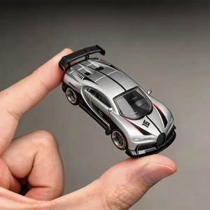 비전 GT 다이캐스트 모델, 합금 자동차 장난감 수집품, 1/64 스케일 레이싱 장식품, 가정 장식, 3세 이상 소년을 위한 선물