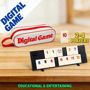 2026년 신규 베스트셀러 장난감 여행용 러미 세트 러미큐브 캐주얼 파티 두뇌 게임 테이블 게임 풀 게임 체스 숫자 짝 맞추기 선물