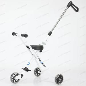 한 번의 클릭으로 접히고, 타고 다닐 수 있고, 눕히는 형태로도 사용 가능한 유모차, 가볍고 휴대하기 쉬움, 야외 여행에 적합