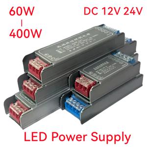 초박형 LED 드라이버 AC 220V에서 DC 12V 24V 변환기 변압기 60W-400W LED 스트립 전구용 LED 전원 공급 장치