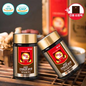 고려인삼유통 6년근 고려홍삼정 골드 250g X 2병 500g, 1개