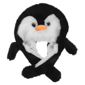 귀여운 움직이는 귀 달린 모자 여성용 소녀용 귀여운 동물 귀덮개 비니 겨울 따뜻한 모자 추운 날씨 파티 코스프레용