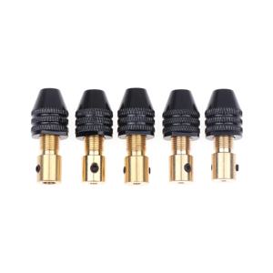 유니버설 미니 척 드릴 비트 콜렛 2mm-5mm 전자 공구 세트 다기능 마이크로 전기 드릴 척 고정 클램프