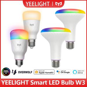 Yeelight 스마트 LED W3 전구 E26 WiFi 연결 스마트 조명 850lm/900lm 앱 제어 미홈 알렉사 구글 스마트싱스 IFTTT