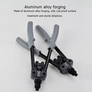 가정용 노동 절약형 풀캡 건 네일 드라이버 삼발이 이중 손잡이 수동 네일건 코어 풀링 리벳건