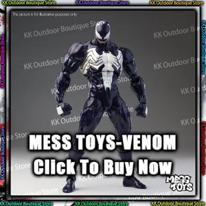 새로운 메스 토이즈 베놈 레탈 네이버 스파이더맨 심비오틱 블랙 슈트 메스토이즈 스파이더맨 애니메이션 액션 피규어 모델 인형 선물 장난감