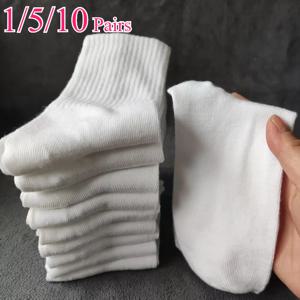 1/510 쌍 여성 솔리드 컬러 양말 간단한 다목적 유행 양말 항균 냄새 방지 통기성 편안한 양말