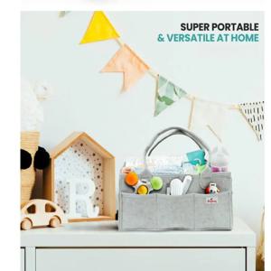 펠트 아기 기저귀 정리함 가방 아기 기저귀 가방 베이비 샤워 선물 유아용품 보관 바구니