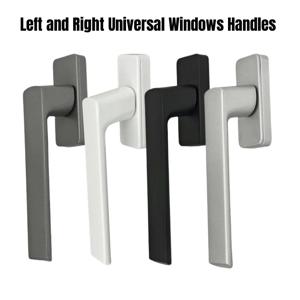 왼쪽 및 오른쪽 범용 Windows 핸들, 기계식 내부 개방, 케이스먼트 Windows용 알루미늄 합금 샤프트 창 핸들 잠금 장치